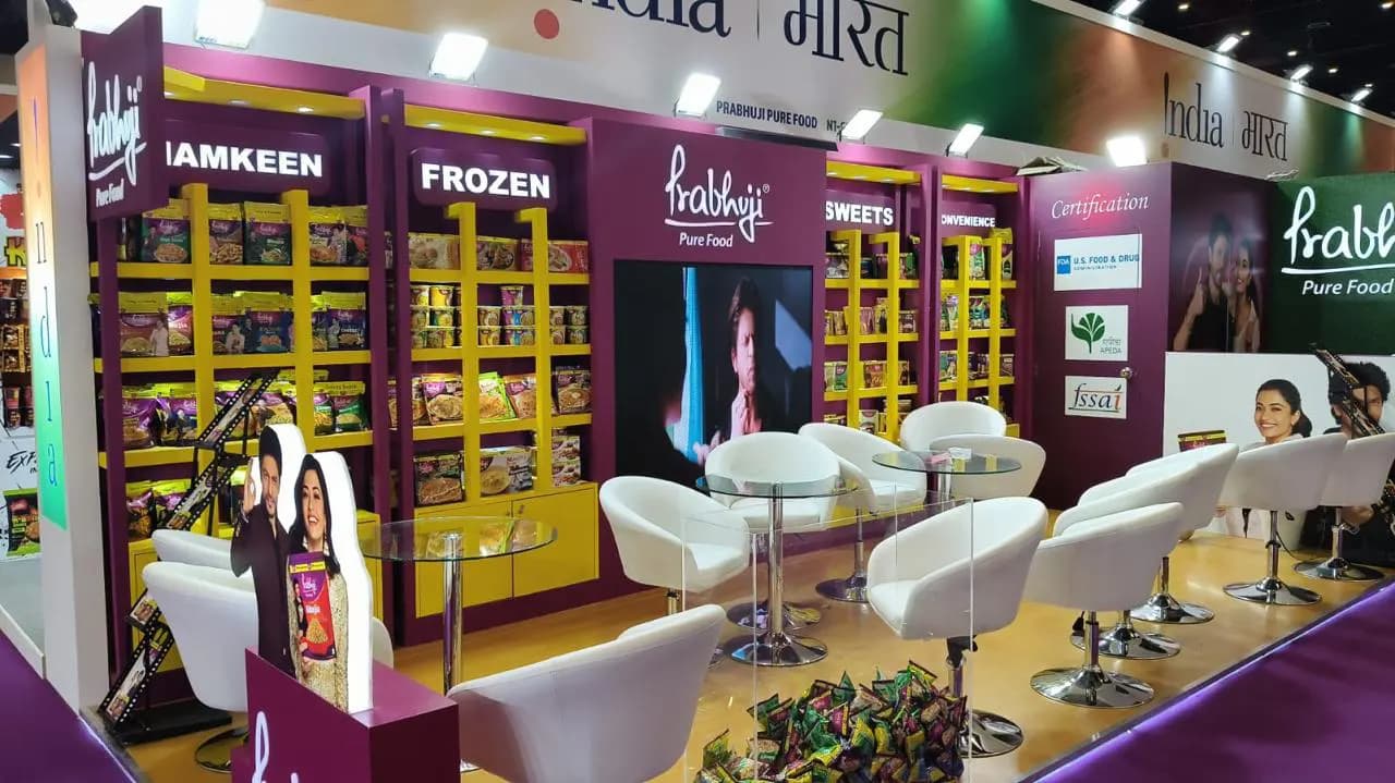 country pavilion exhibition stand