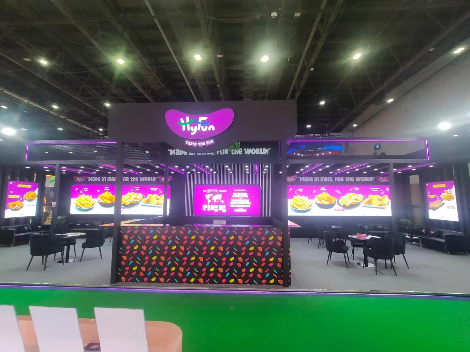 HyFun island stand at Gulfood 2026, Dubai World Trade Centre