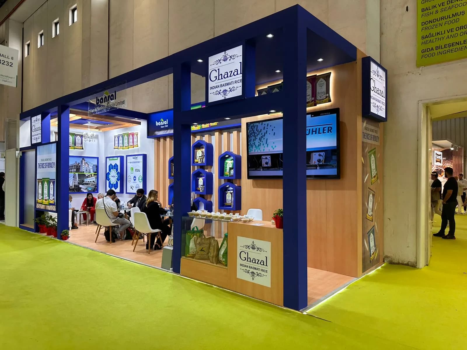 Exhibition stands in Saudi Arabia