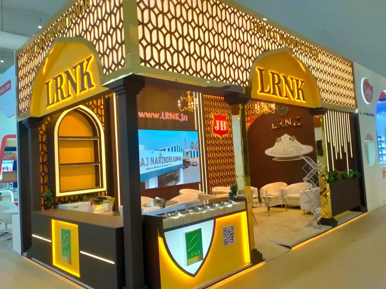 Exhibition stands in Bahrain