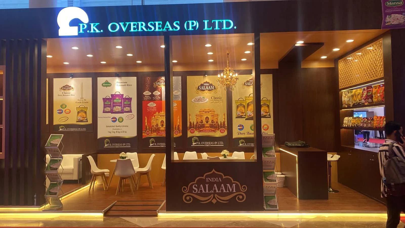 Exhibition stands in Oman