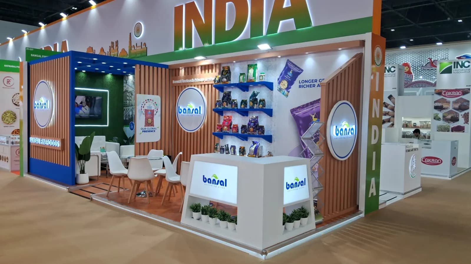 Exhibition stands in Egypt