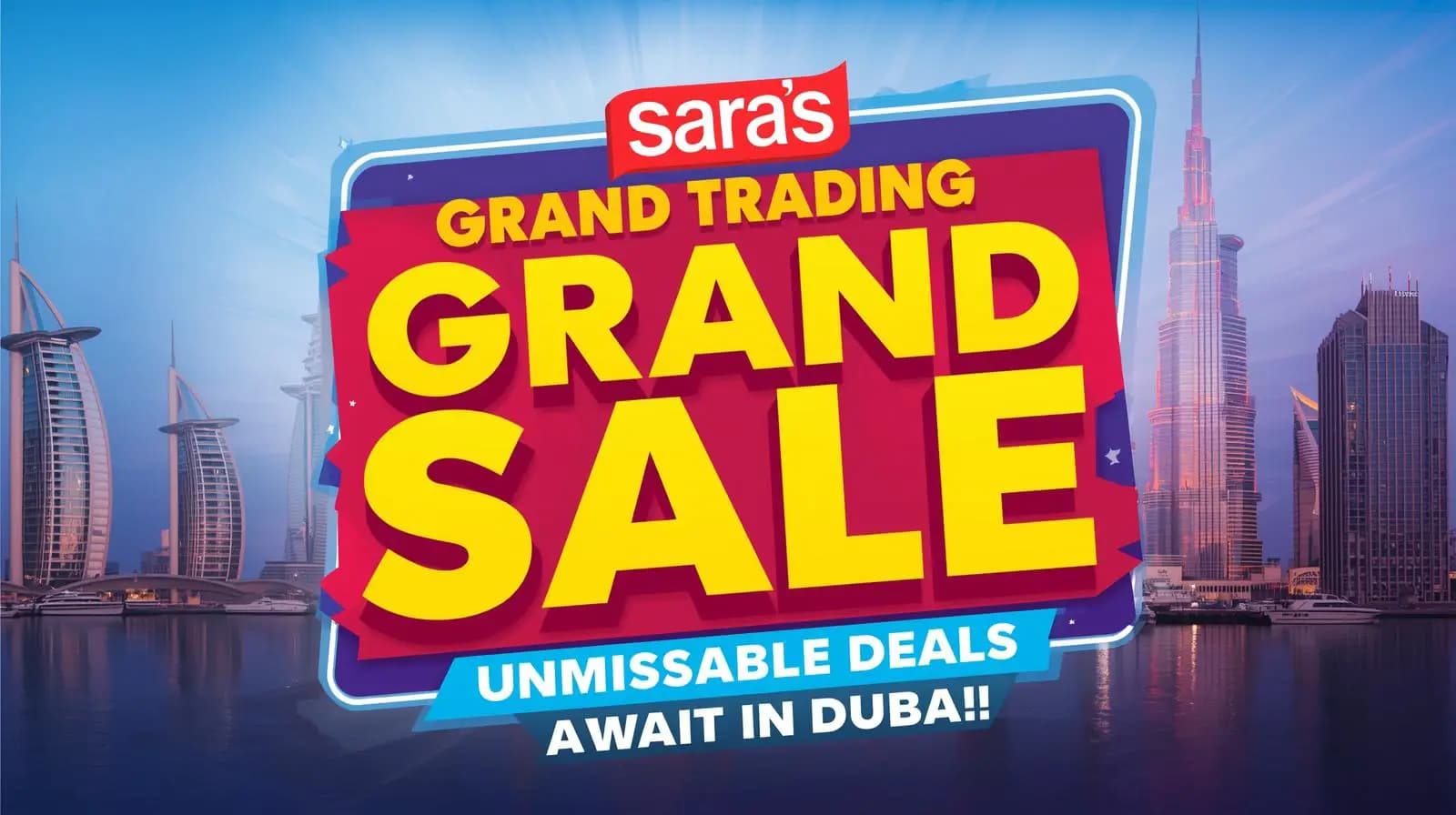 Sara Trading Grand Sale