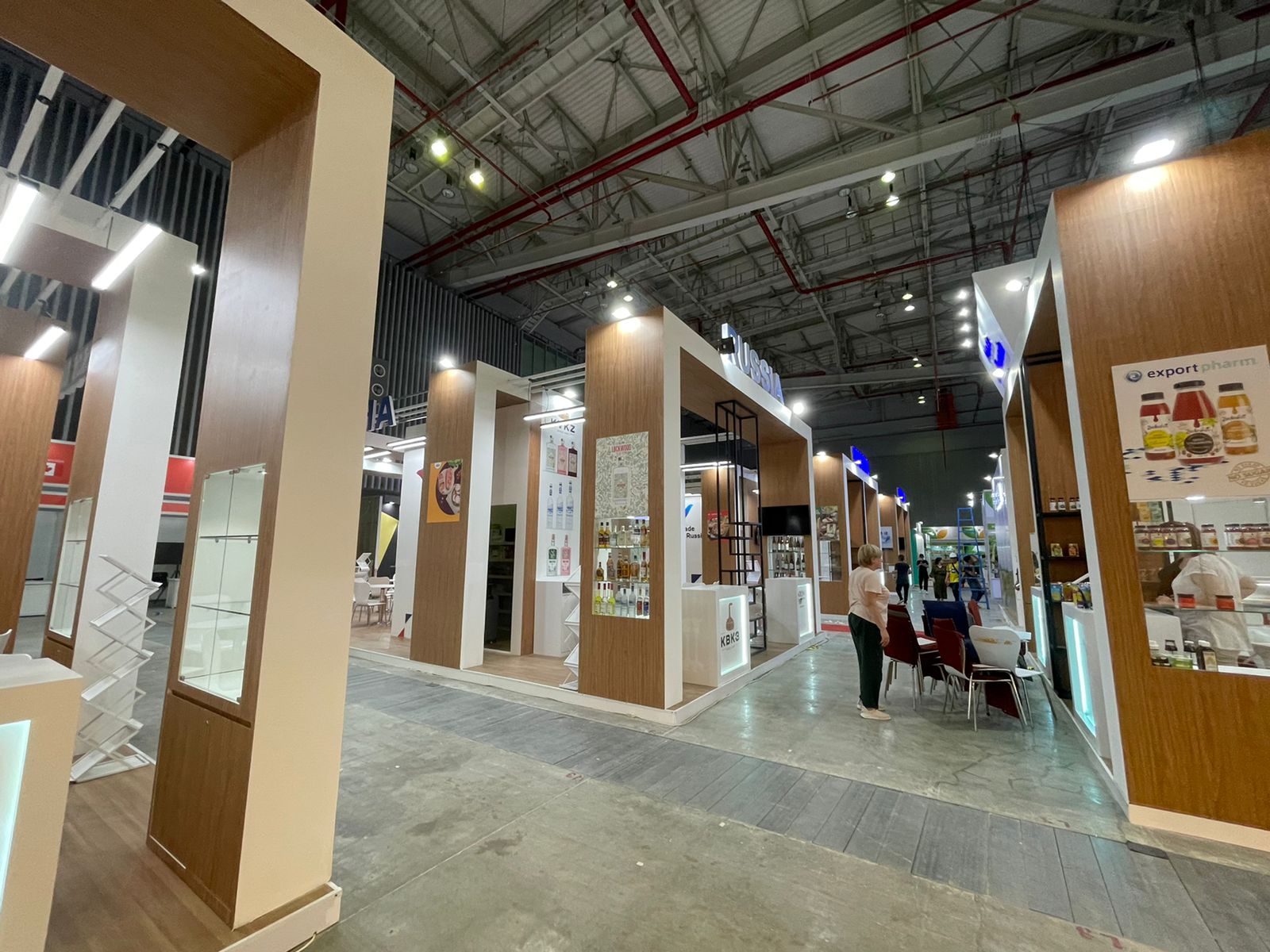 Country pavilion expo booth solutions in dubai
