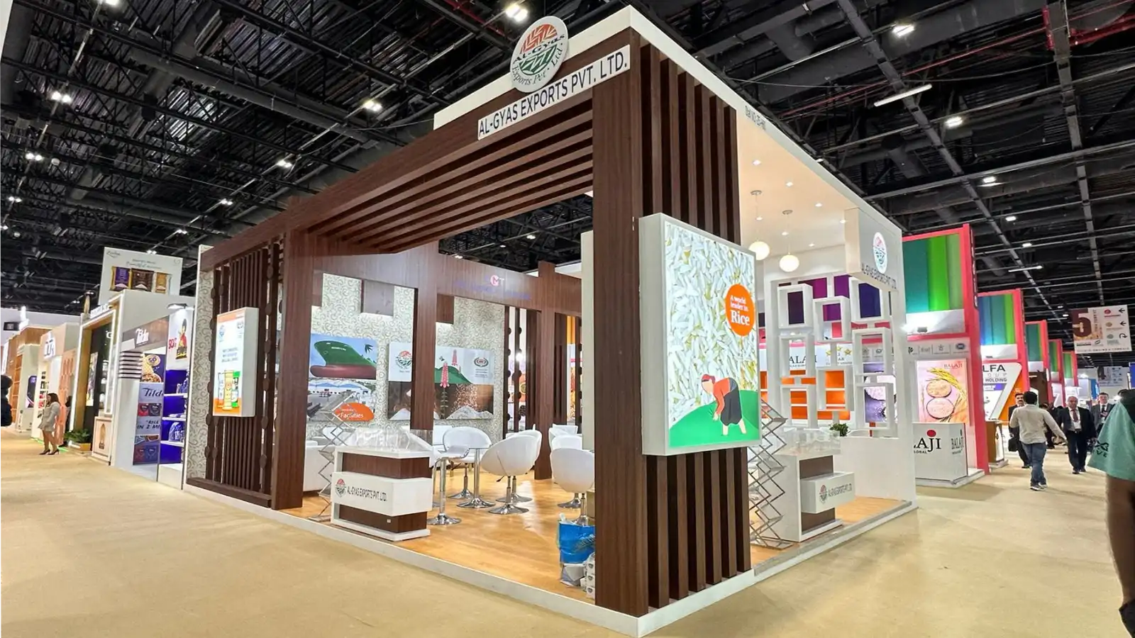 High-quality exhibition stand by exhibition stand builder in Dubai